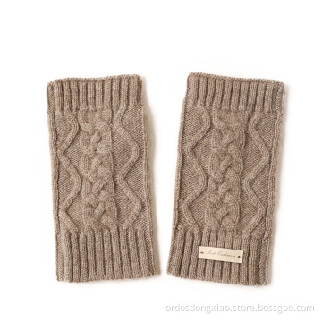 Lady Thick Warming Fingerless Knitting Pattern Gloves